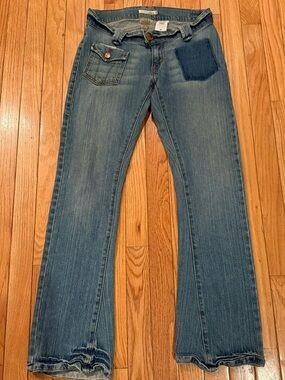 VTG Classic Low Rise Flare Blue Women's Straight-Leg Jeans Levi’s 504